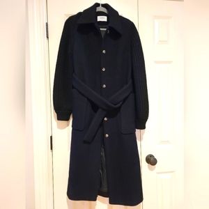 BA&SH black sweater coat, size 0